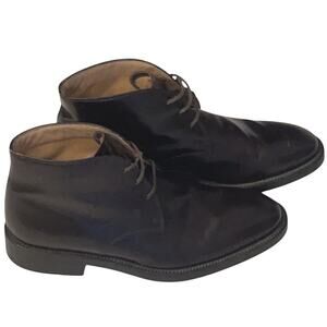 TOD'S Chukka Desert Ankle Lace Up Leather Boots Brown Shoes Size: 10